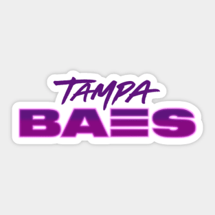 Tampa Baes Logo Sticker